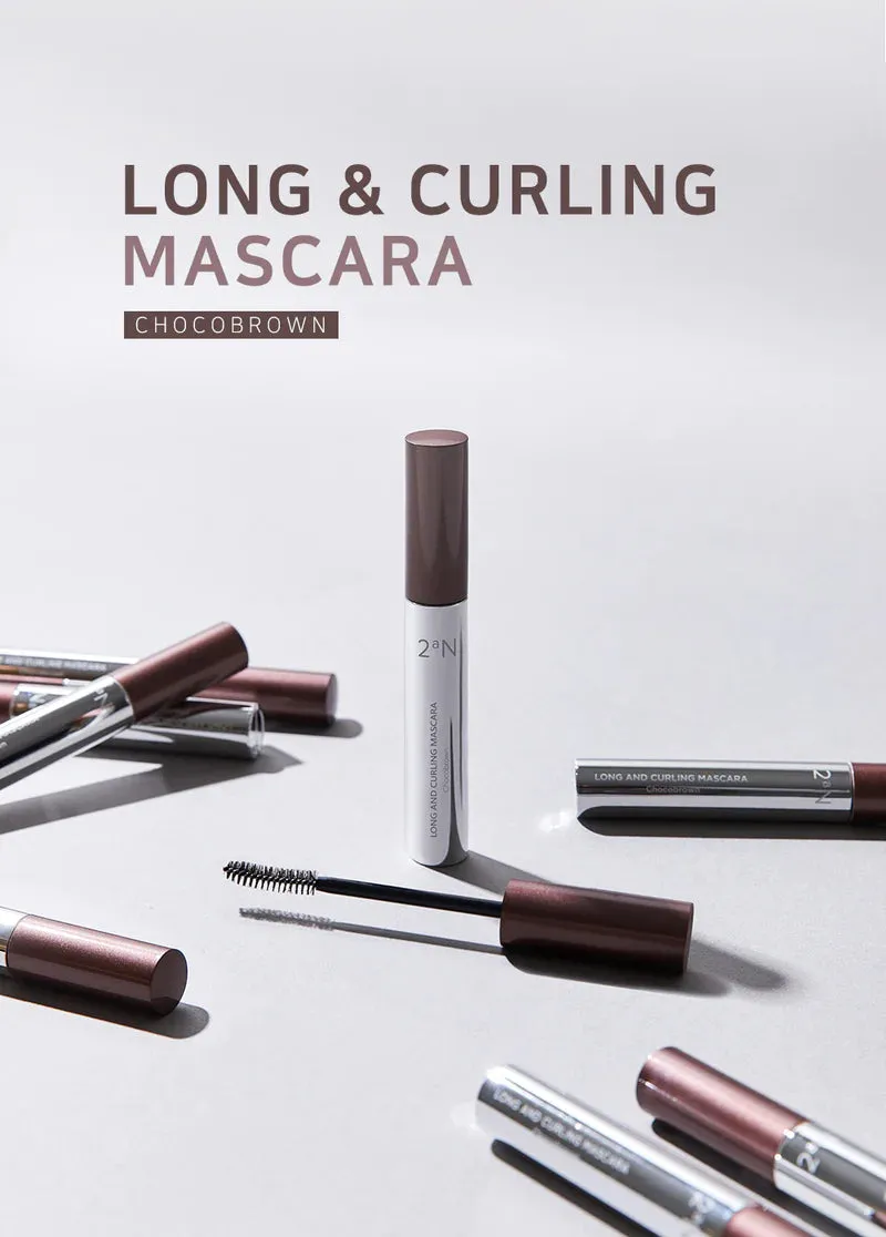 2aN Long & Curling Mascara 7.5g #Choco Brown