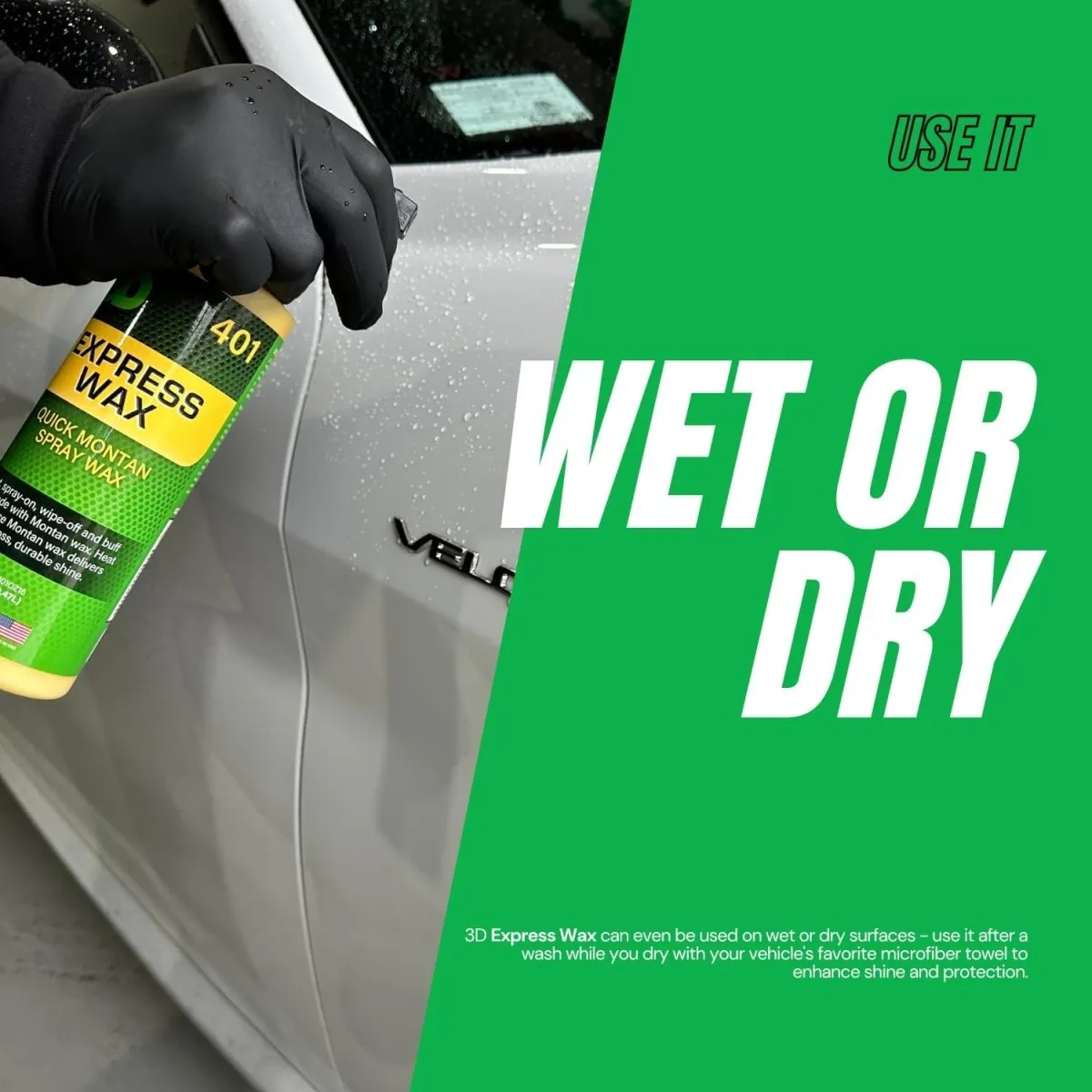 3D Express Wax Spray On