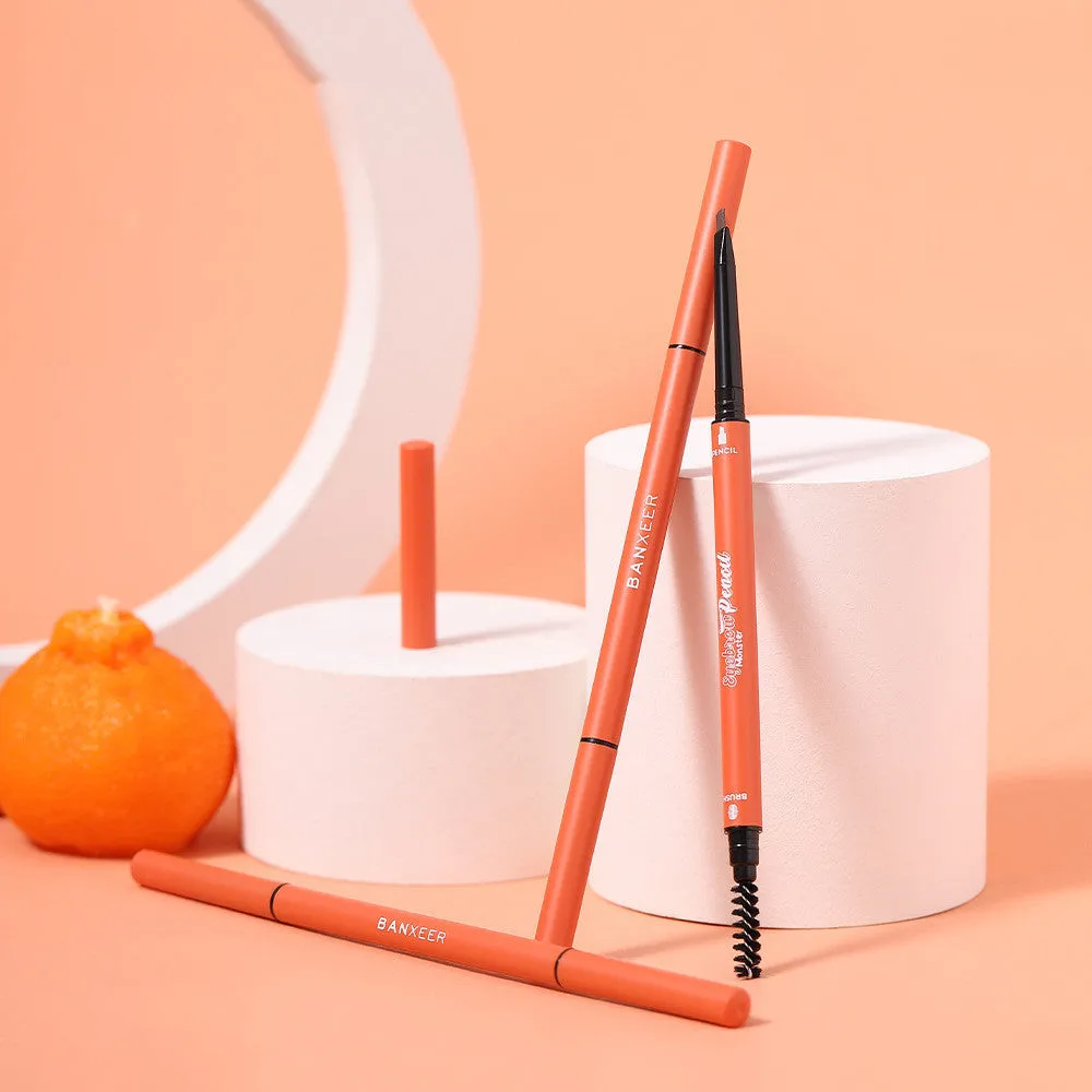 Angled Eyebrow Pencil with Brush by Banxeer - 4  Colours - Waterproof
