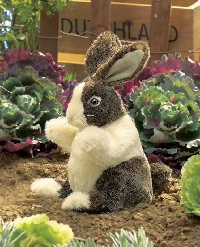 Baby Dutch Rabbit Hand Puppet