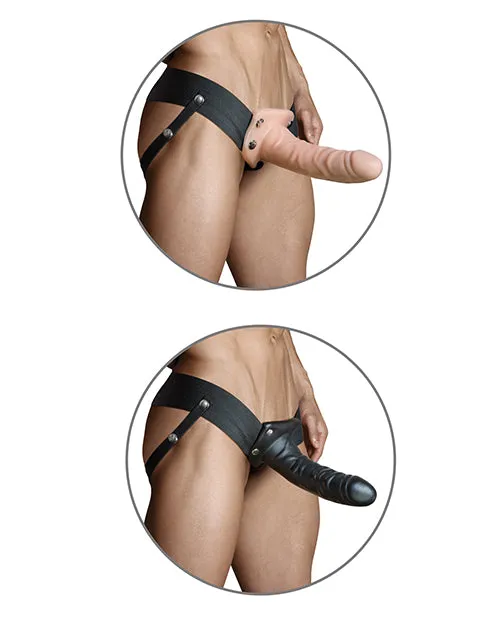 Blush Dr. Skin 6" Hollow Strap On