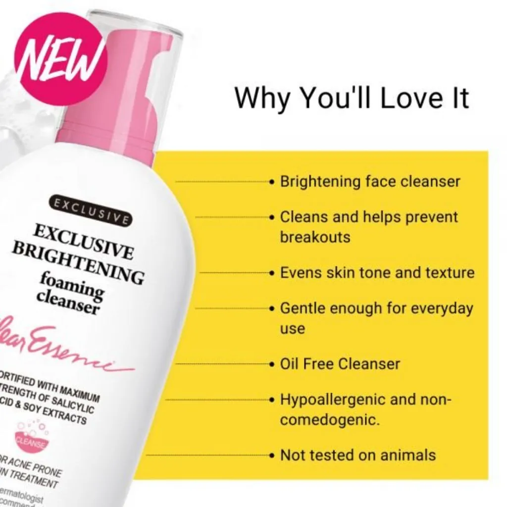 Clear Essence Brightening Foaming Cleanser 5oz