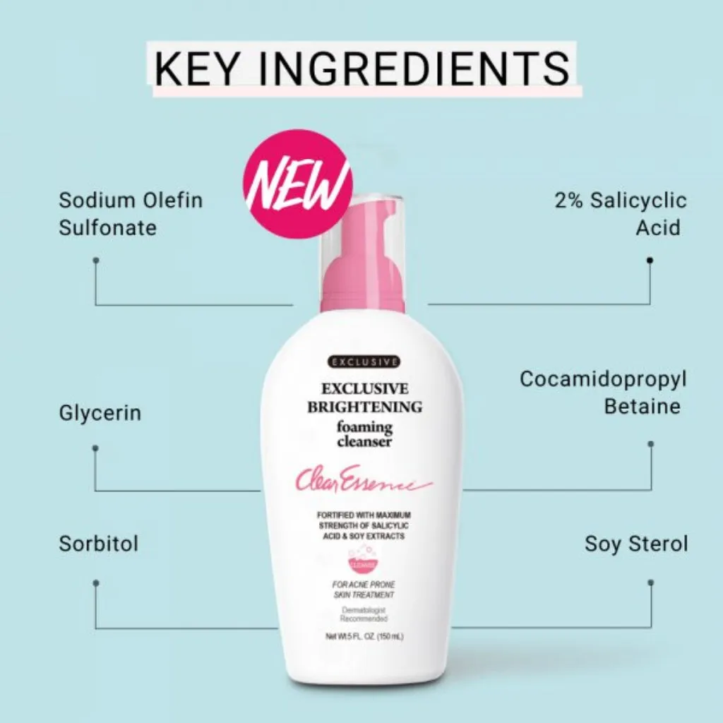 Clear Essence Brightening Foaming Cleanser 5oz