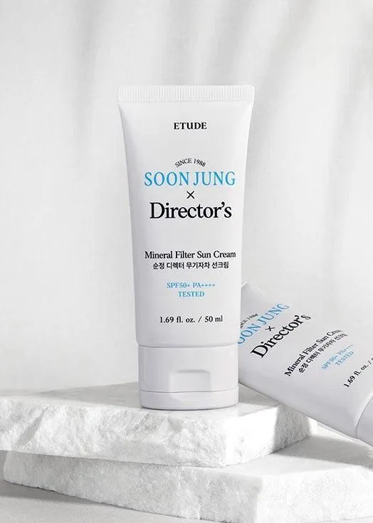 ETUDE SoonJung Director's Mineral Filter Sun Cream SPF 50  PA     50ml