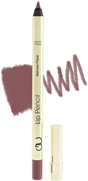 Gerard Cosmetics Lip Pencil (Melrose Place) | Ultra Pigmented Matte Rosy Brown Lip Liner | Long lasting | Hydrating Creamy Formula | Cruelty Free