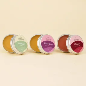 Gulab, Berry & Vanilla Lip Balm Collection