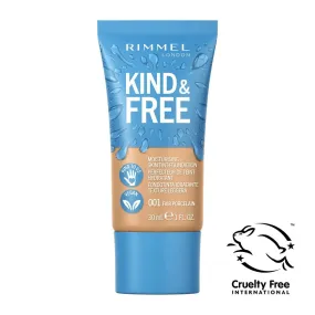 Kind & Free wegański podkład nawilżający 001 Fair Porcelain 30ml