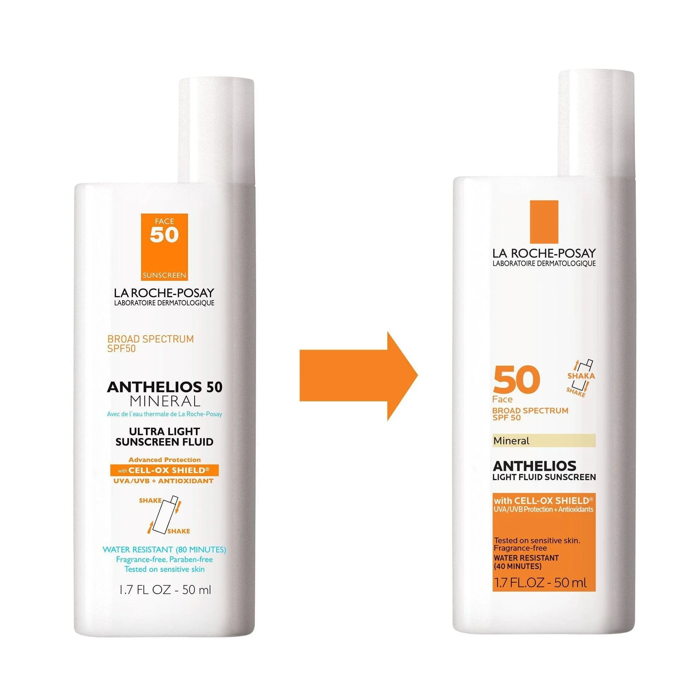 La Roche-Posay Anthelios Mineral Light Fluid Sunscreen SPF 50