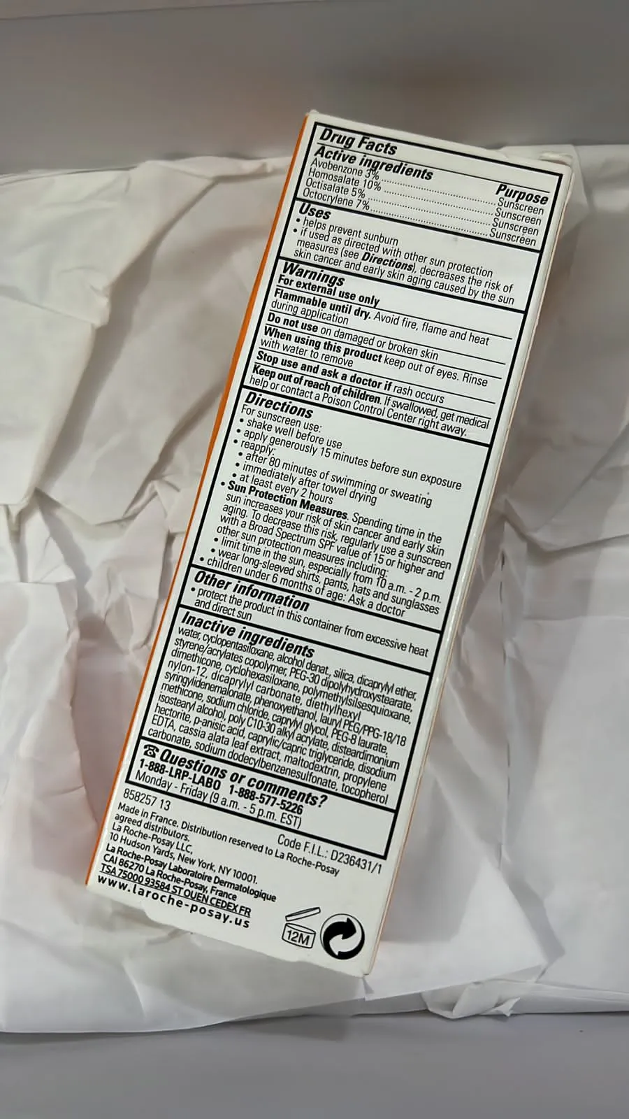 La Roche-Posay Ultra Light Anthelios Mineral Zinc Oxide SPF 60