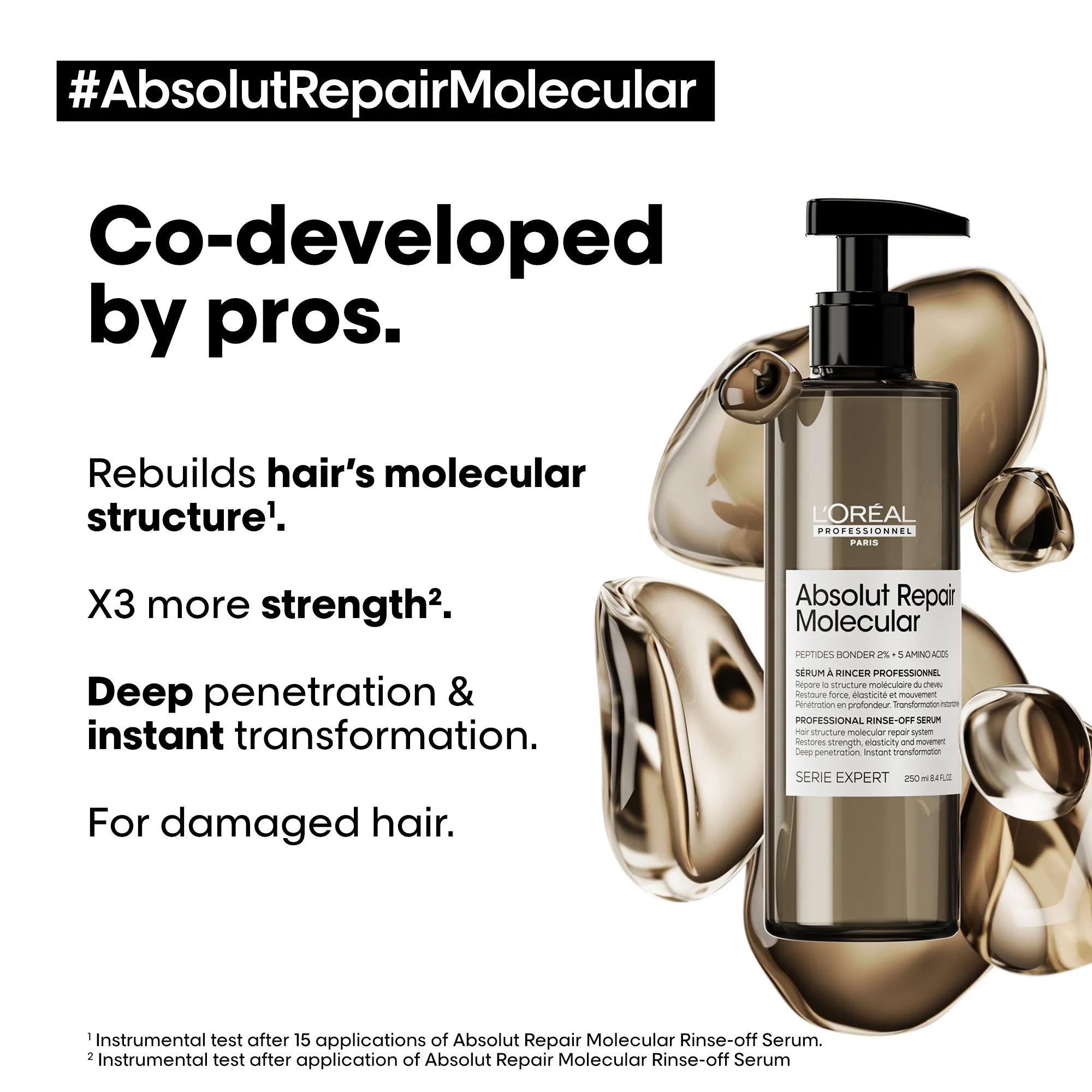 L'Oreal Professionnel Absolut Repair Molecular Leave In Mask 100ml