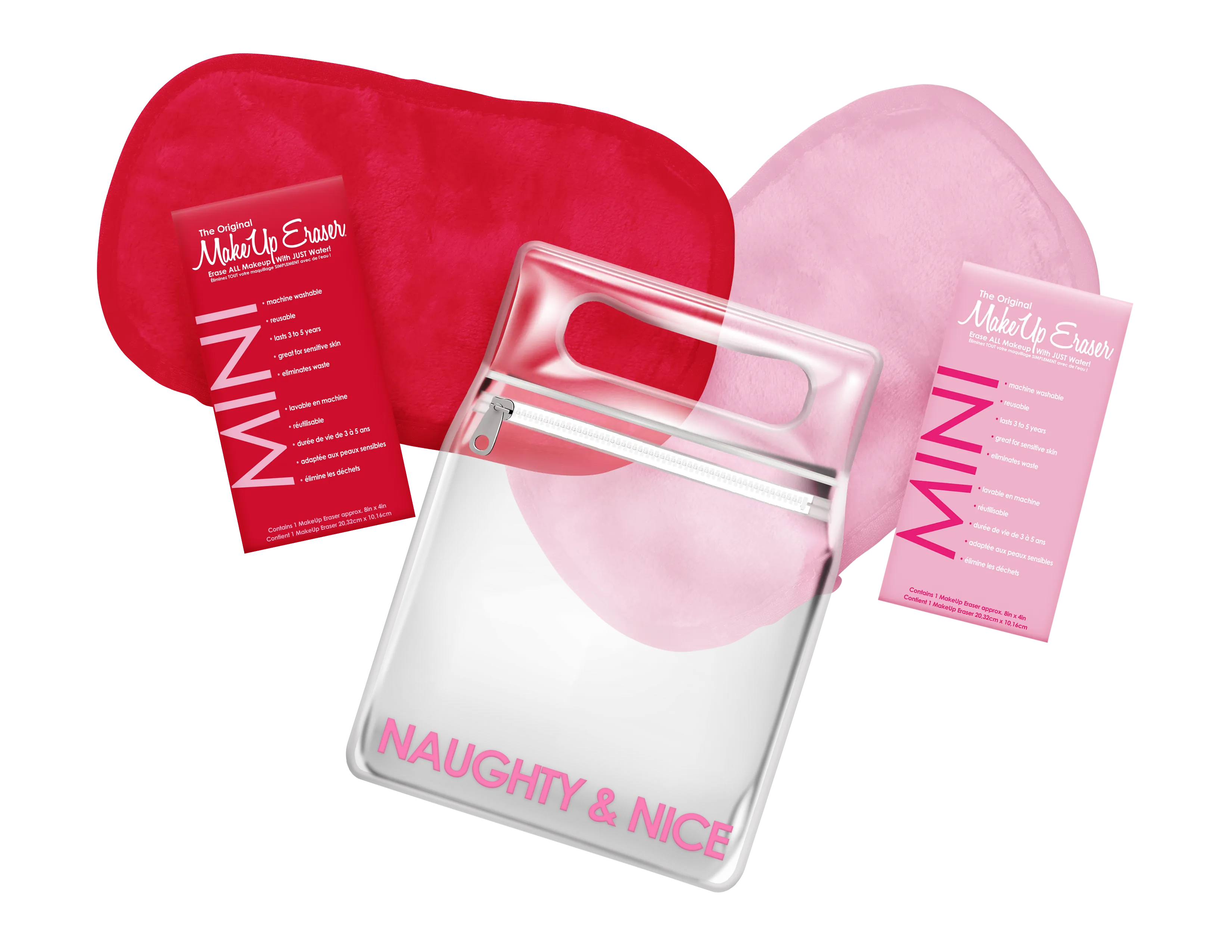 MakeUp Eraser Naughty & Nice 2pc Minis | Holiday Collection