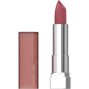 Maybelline Color Sensational Lipstick, Lip Makeup, Matte Finish, Hydrating Lipstick, Nude, Pink, Red, Plum Lip Color, Touch Of Spice, 0.15 oz; (Packaging May Vary)