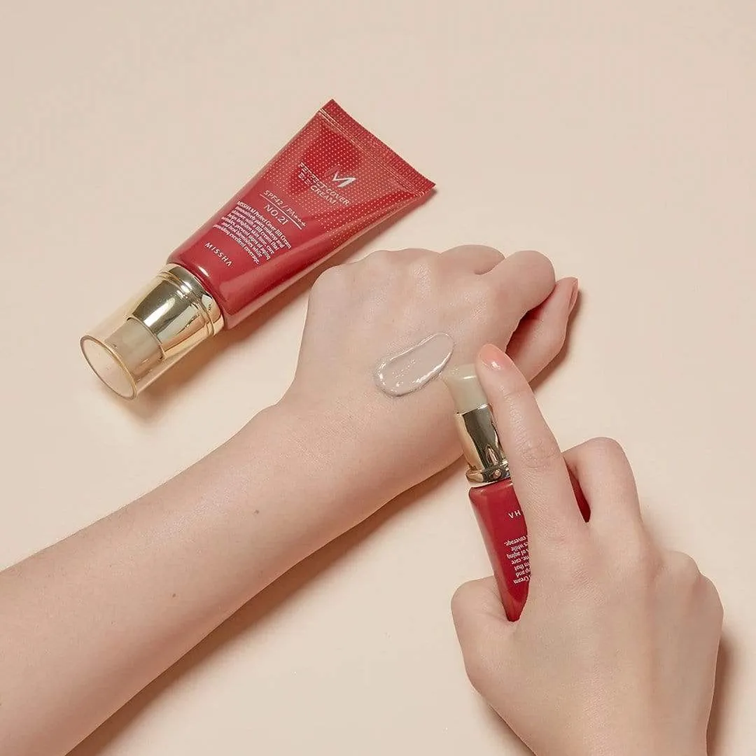 Missha. M Perfect Cover BB Cream SPF42 PA    [#27 Honey Beige]