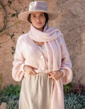Mohair Dream Cardigan Soft Pink