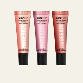 NUDEGLOW LIP SET HYDRATING PEPTIDE 3-PC KIT