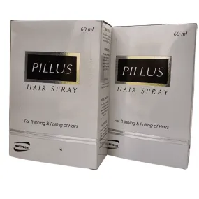 Pillus Hair Spray 60ml | Anti Hair Fall Spray with Provitamin B5, Vitamin B6, Zinc & Elastin | Dermatologists.pk