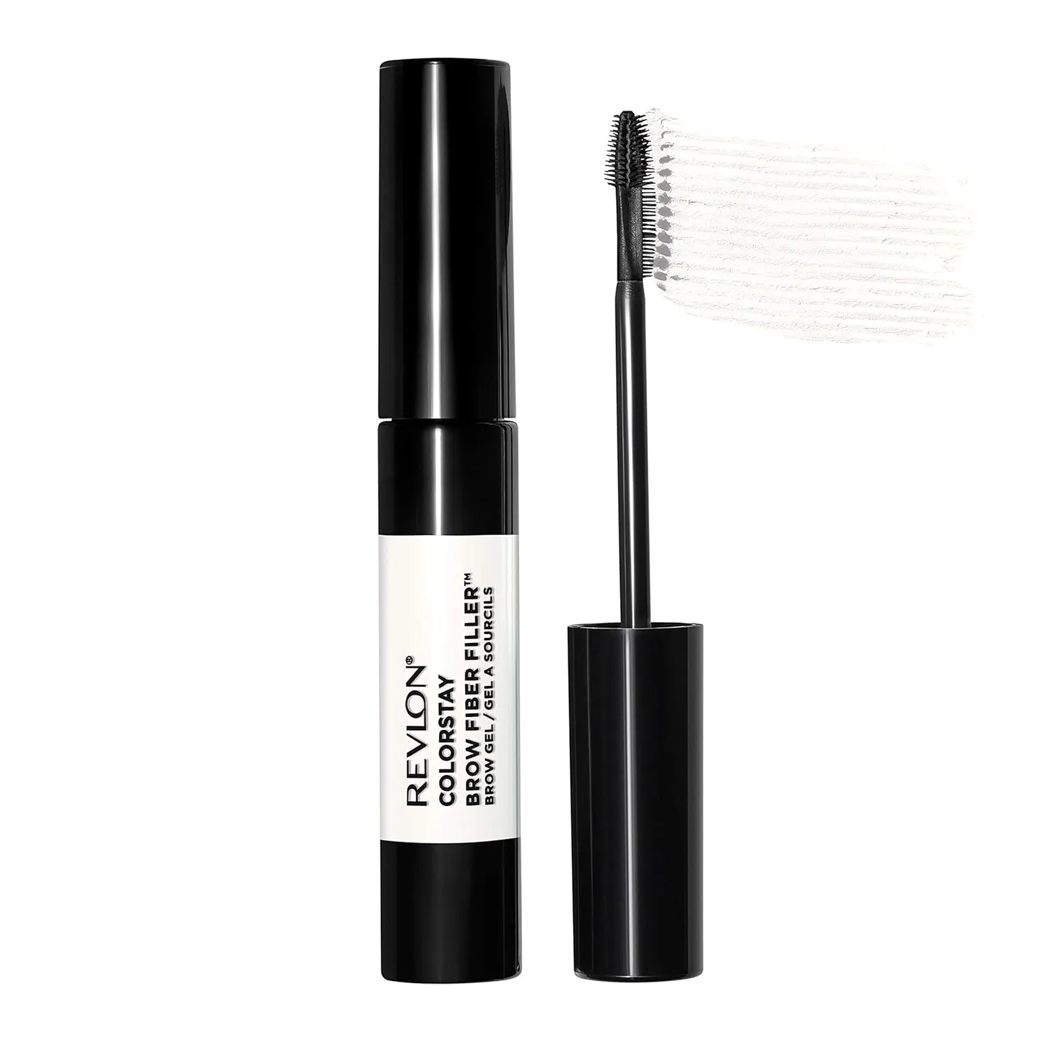 Revlon ColorStay Brow Fiber Filler, Longwearing & Volumizing Waterproof Eyebrow,