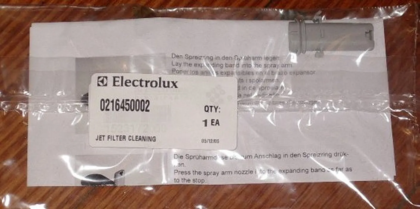 Simpson, Westinghouse Dishwasher Lower Spray Arm Cleaning Jet - # 0216450002