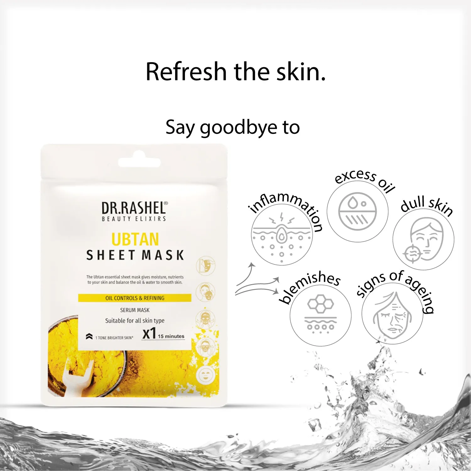 Ubtan Sheet Mask with Serum