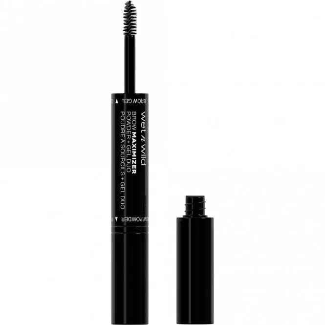 Wet N Wild Ultimate Brow Maximiser Powder & Gel Duo Neutral Brown 3.25g